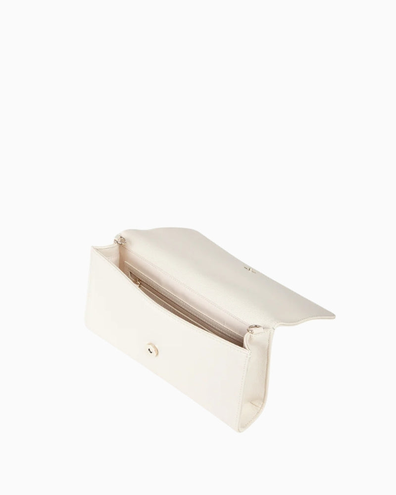 Valentino Bags Divina clutch interior compartments detail – Áines Boutique