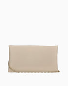 Valentino Arpie clutch ecru back view