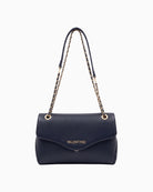 Valentino Bags Nox Re Flap Bag in blue front view