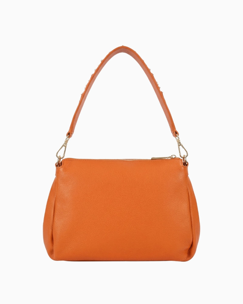 Valentino Dea Re Hobo Bag orange back view