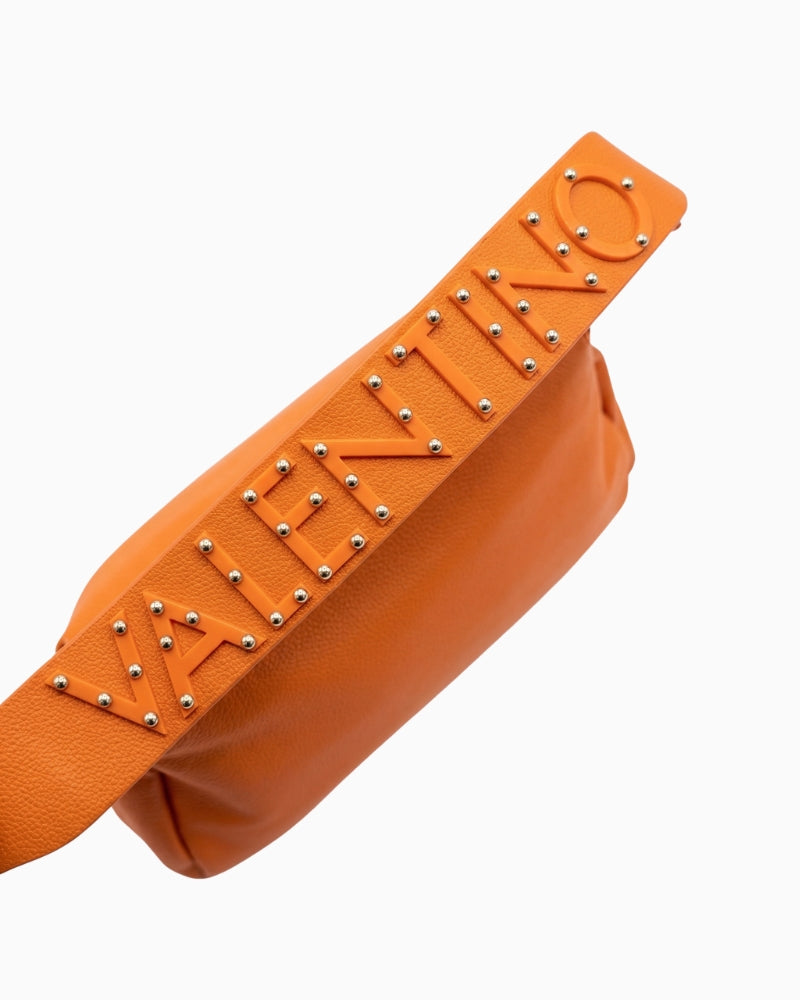 Valentino Dea Re Hobo Bag orange strap detail