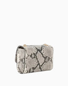 Valentino Divina Flap Bag in Snake back view