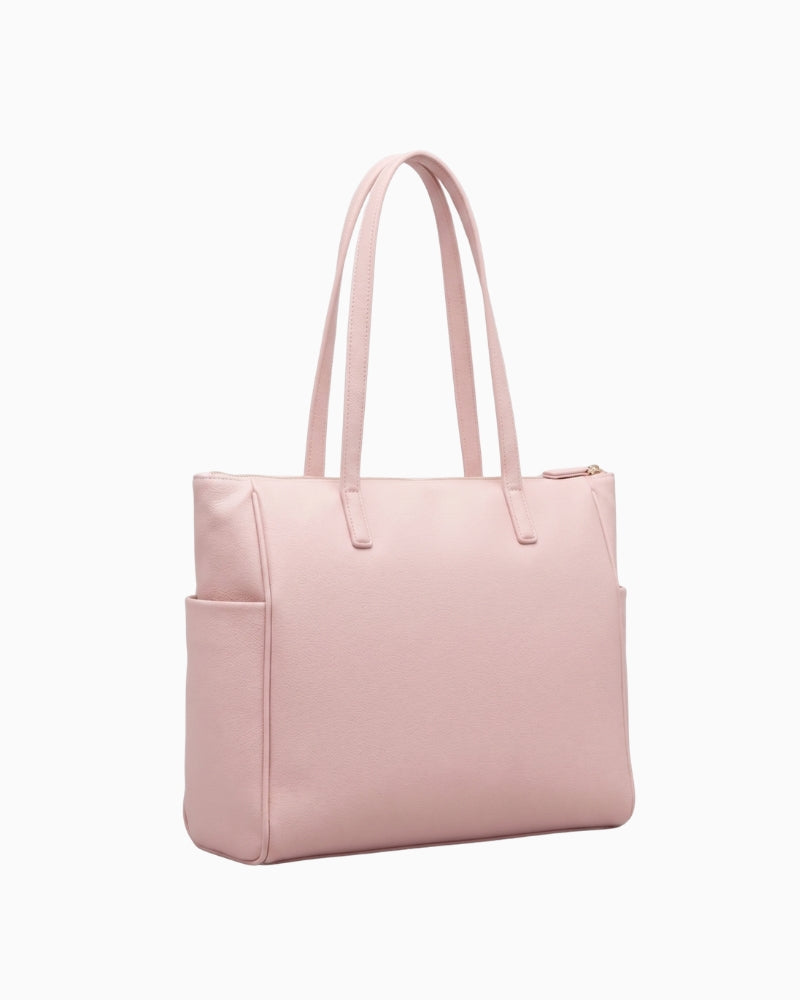 Valentino Doris Re shopping bag pale pink back view