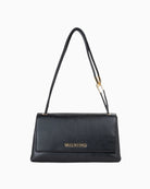 Valentino Fable Flap Bag in Black front view