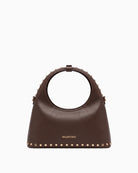 Valentino Florayne Hobo Bag in Brown front detail