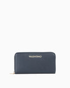 Valentino Portafogli con Zip CLIO RE wallet front view with logo