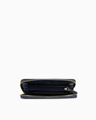 Valentino Portafogli con Zip CLIO RE wallet open view showing compartments