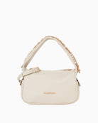 Valentino Saphire Hobo Bag in Ecru front view