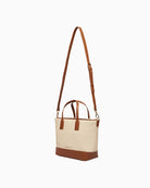 Valentino Shopping Atena bag natural shoulder strap attached