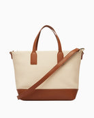 Valentino Shopping Atena tote bag natural back view