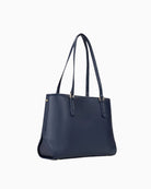 Valentino Shopping NOX RE blue shopping bag angled view