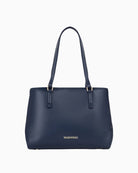 Valentino Shopping NOX RE blue shopping bag front view