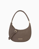 Valentino Thalina Shoulder Bag in Brown front view