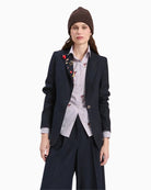 Vilagallo Chsophia Blazer in Navy front view