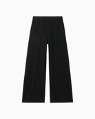 Vilagallo Ponte Roma Knit Culottes in Black front view