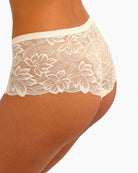 Wacoal Abellia lace short side view Gardenia – Áines Boutique