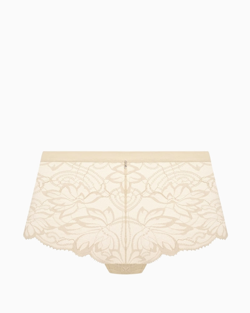 Wacoal Abellia Gardenia lace short front view – Áines Boutique