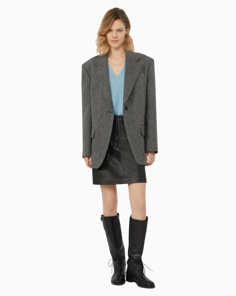 Weekend Max Mara Visita jumper styled casually with trousers for an easy winter look