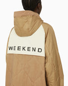 Weekend Max Mara Veranda reversible parka back view – Áines Boutique