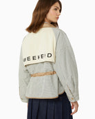 Weekend Max Mara Smalto reversible jacket hazelnut side view adjustable waist – Áines Boutique