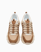 Weekend Max Mara Chunky Sneakers in Beige top view