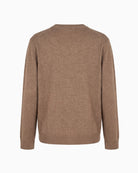 Weekend Max Mara WKDeco Wool & Cashmere Sweater in light brown back view