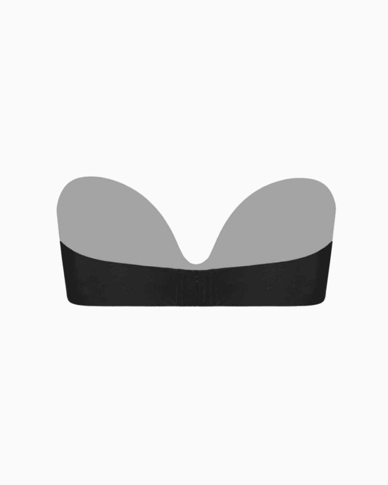 Wonderbra Ultimate Strapless Bra in black back view