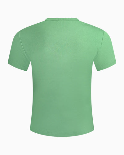 Tommy Hilfiger- Ribbed Short Sleeve Top
