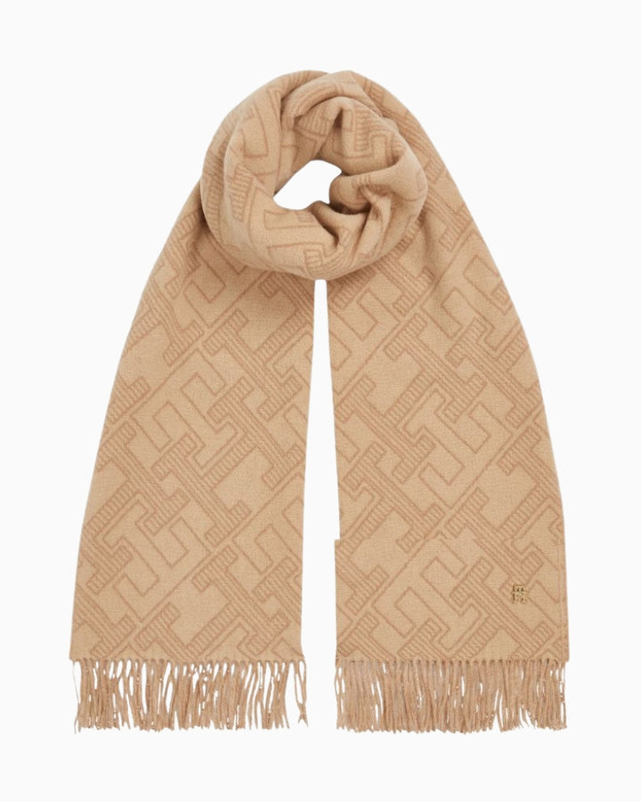 Tommy Hilfiger - Monogram Wool Scarf