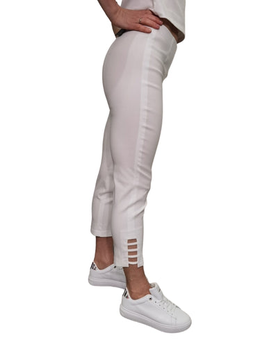 Robell - Lena Trousers White
