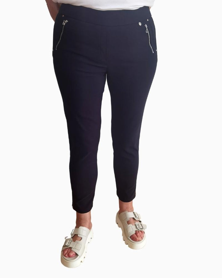 Robell - Nena Trousers Navy