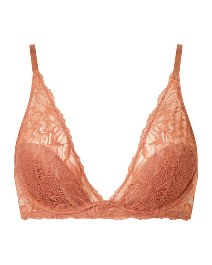 Calvin Klein - Light Lined Plunge Bra in Copper