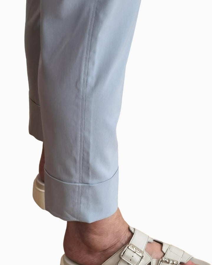 Robell - Bella Slim Fit Trousers 7/8 Grey