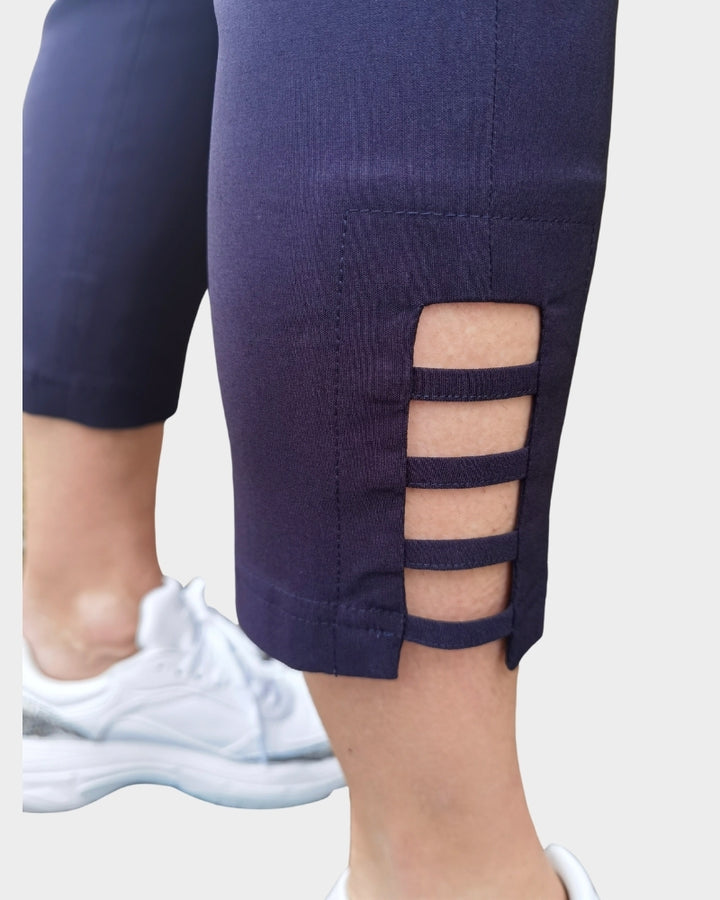 Robell - Lena Trousers Navy
