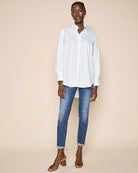 Mos Mosh - Enola Shirt in White - Front View