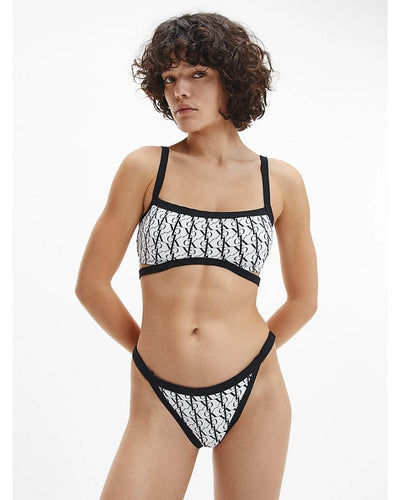 Calvin Klein - Bandeau RP in White - Front View