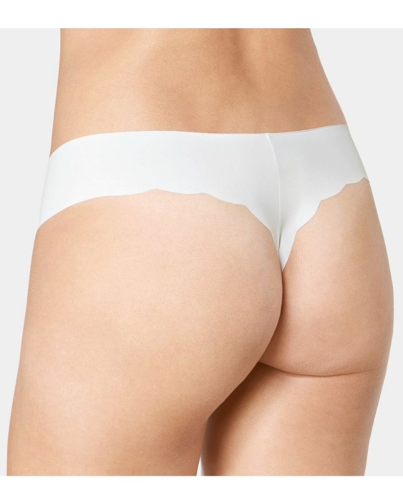 Sloggi - Sensual Fresh Short in White - Rear View