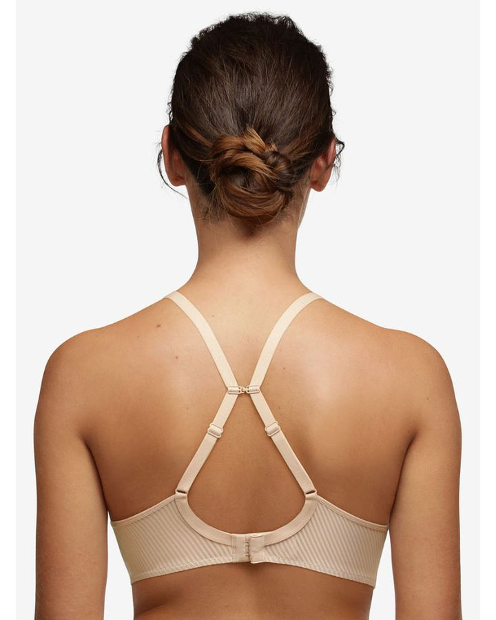 Chantelle - Push-Up T-Shirt Bra in Cappuccino - Rear View