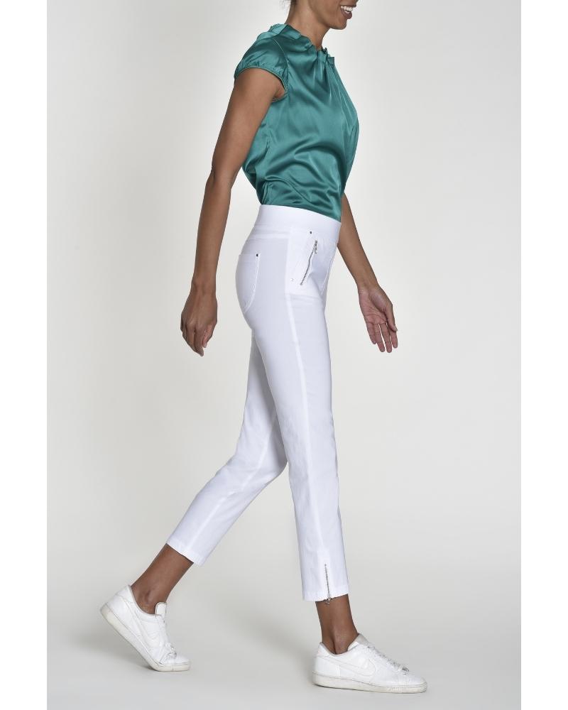 Robell - Nena Trousers White