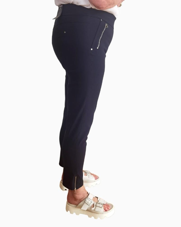 Robell - Nena Trousers Navy