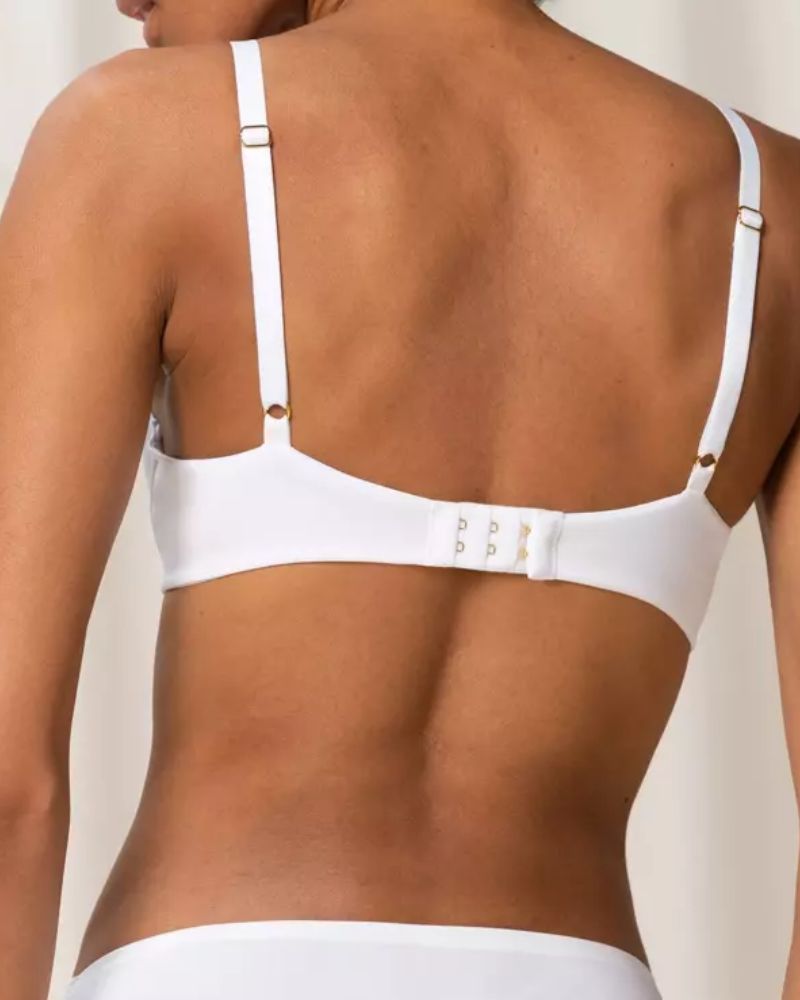 Triumph - Body Make-Up Essentials Bra in White - Rear View