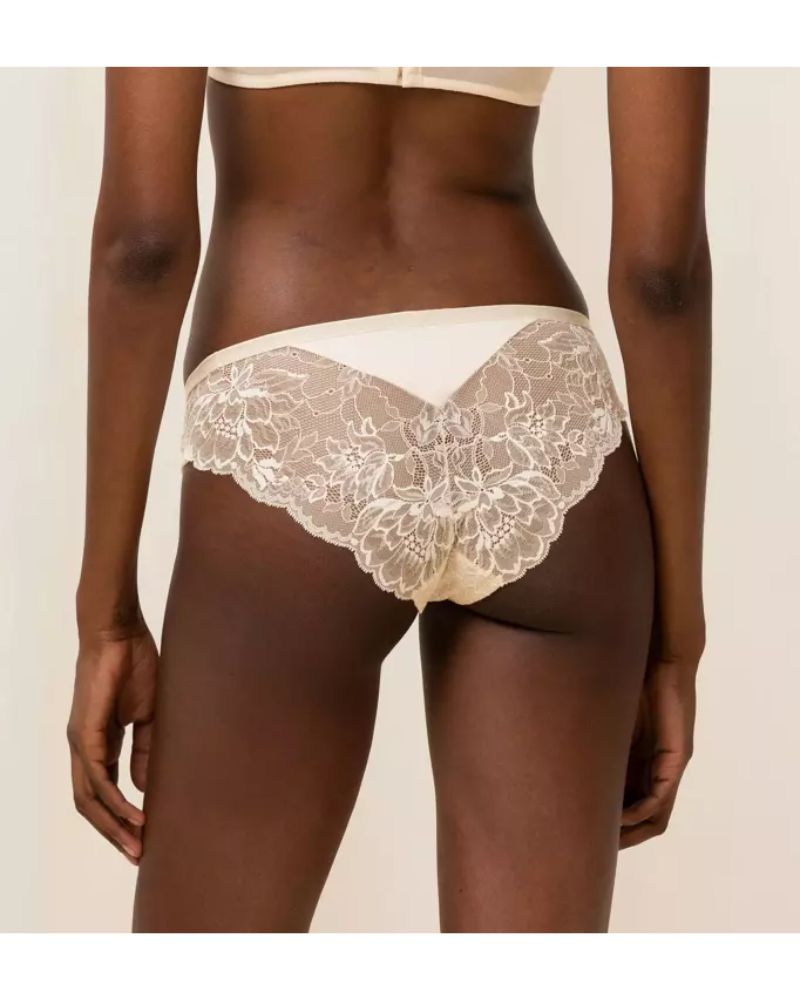 Triumph - Amourette Charm Brazillian Brief in Champagne - Rear View