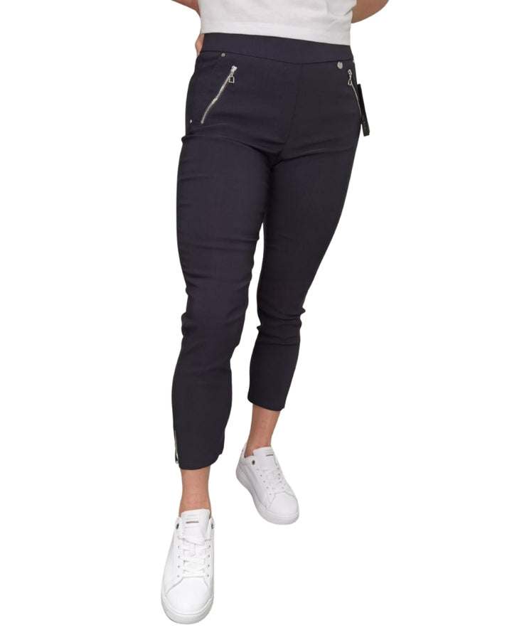 Robell - Nena Trousers Navy