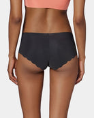 Triumph - Zero Microfibre in Black - Rear View