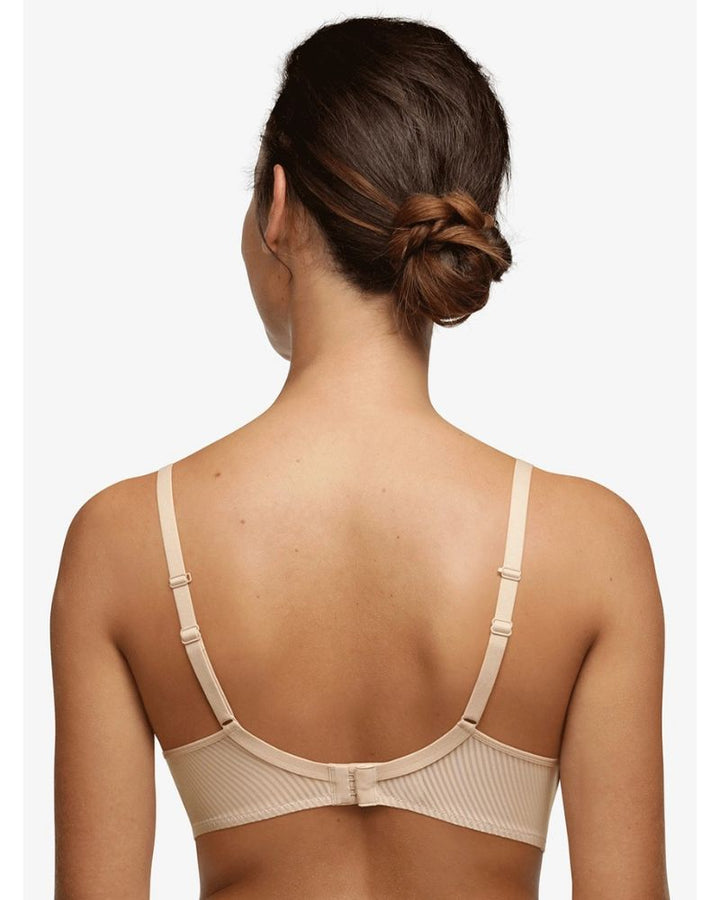 Chantelle - Push-Up T-Shirt Bra in Cappuccino - Rear View