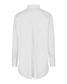 Mos Mosh - Enola Shirt in White - Rear View