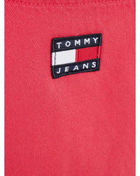 Tommy Jeans - Slim Dress in Pink - Logo View