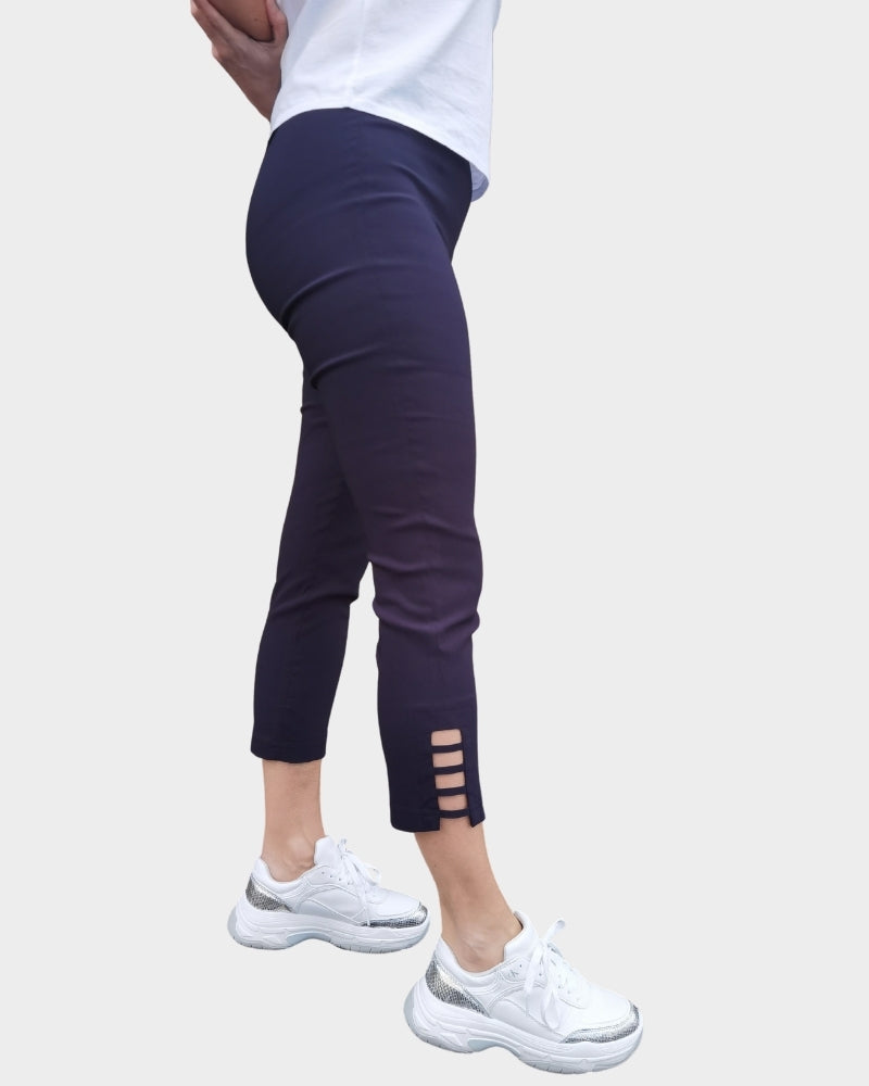 Robell - Lena Trousers Navy