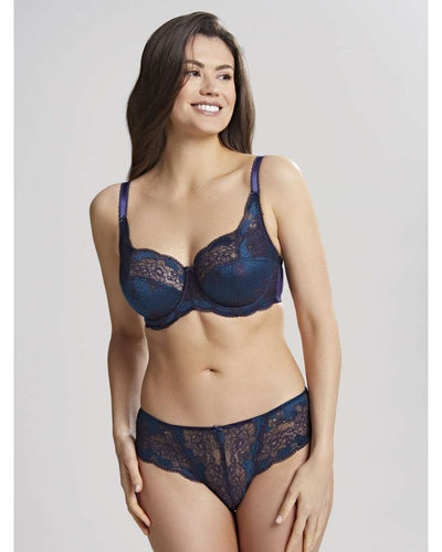 Panache - Clara Full Cup in Navy - Front View