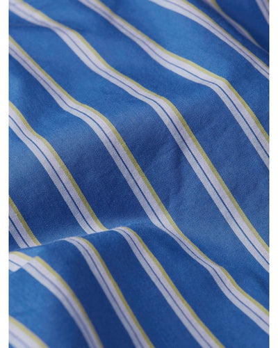 Tommy Hilfiger - Co Stripe Short Wrap Shift Dress in Blue - Pattern View